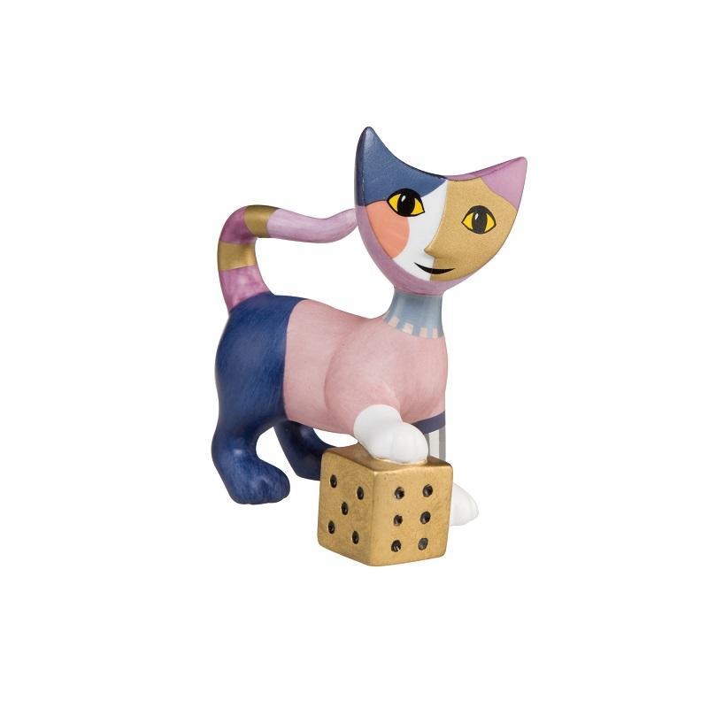 Goebel Фигурка “Мини-кошечка Gioco di dadi” “Rosina Wachtmeister Minikatzen” | https://grandposuda.com.ua