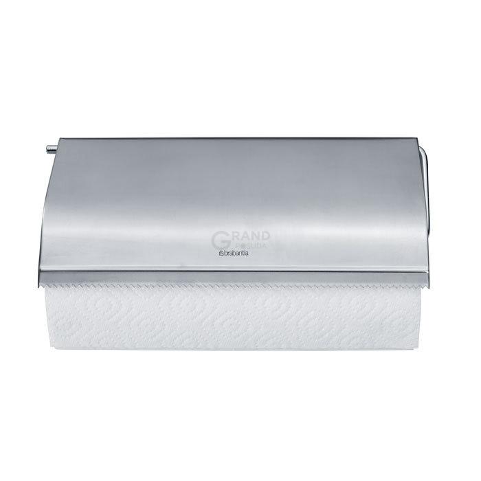 Brabantia Тримач для паперових рушників навісний сталевий матовий | https://grandposuda.com.ua