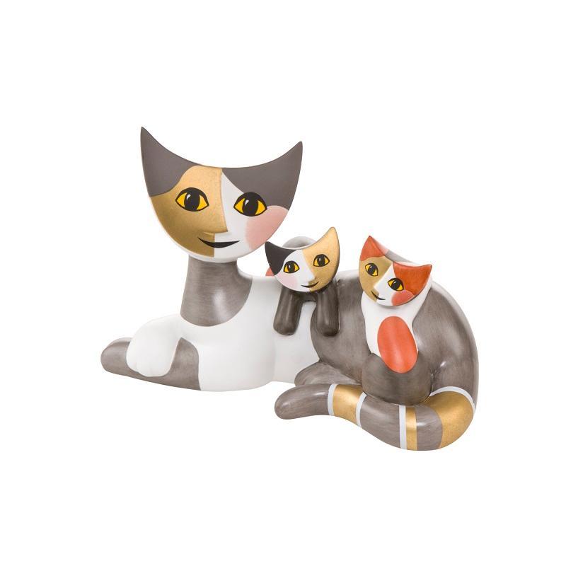 Goebel Фигурка “Кошка Gioco con la mamma” “Rosina Wachtmeister Katzen” | https://grandposuda.com.ua
