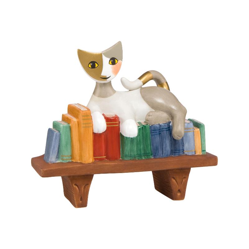 Goebel Фигурка “Кошка Tutti i miei libri” “Rosina Wachtmeister Katzenleben” | https://grandposuda.com.ua