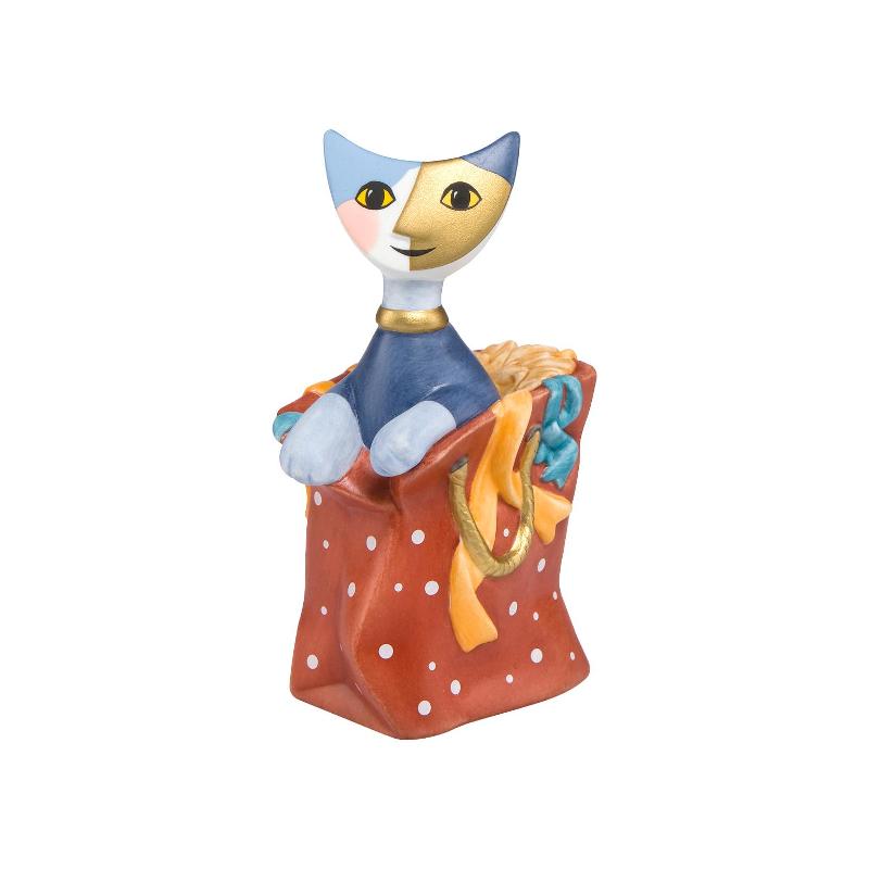 Goebel Фигурка “Кошка Regalo a sopresa” “Rosina Wachtmeister Katzenleben” | https://grandposuda.com.ua