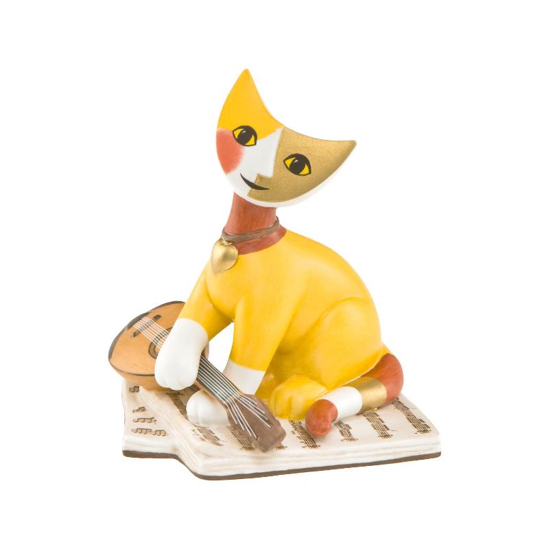 Goebel Фигурка “Кошка Il mio mandolino” “Rosina Wachtmeister Katzenleben” | https://grandposuda.com.ua