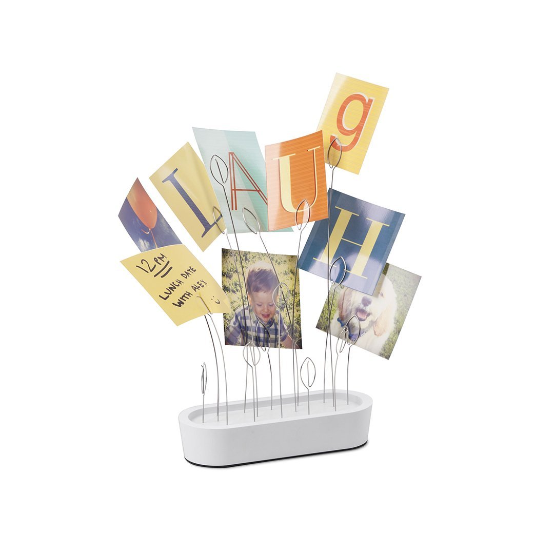 Umbra Держатель для фотографий 17,1x6,4x27,9 см белый Sprout Photo Display | https://grandposuda.com.ua