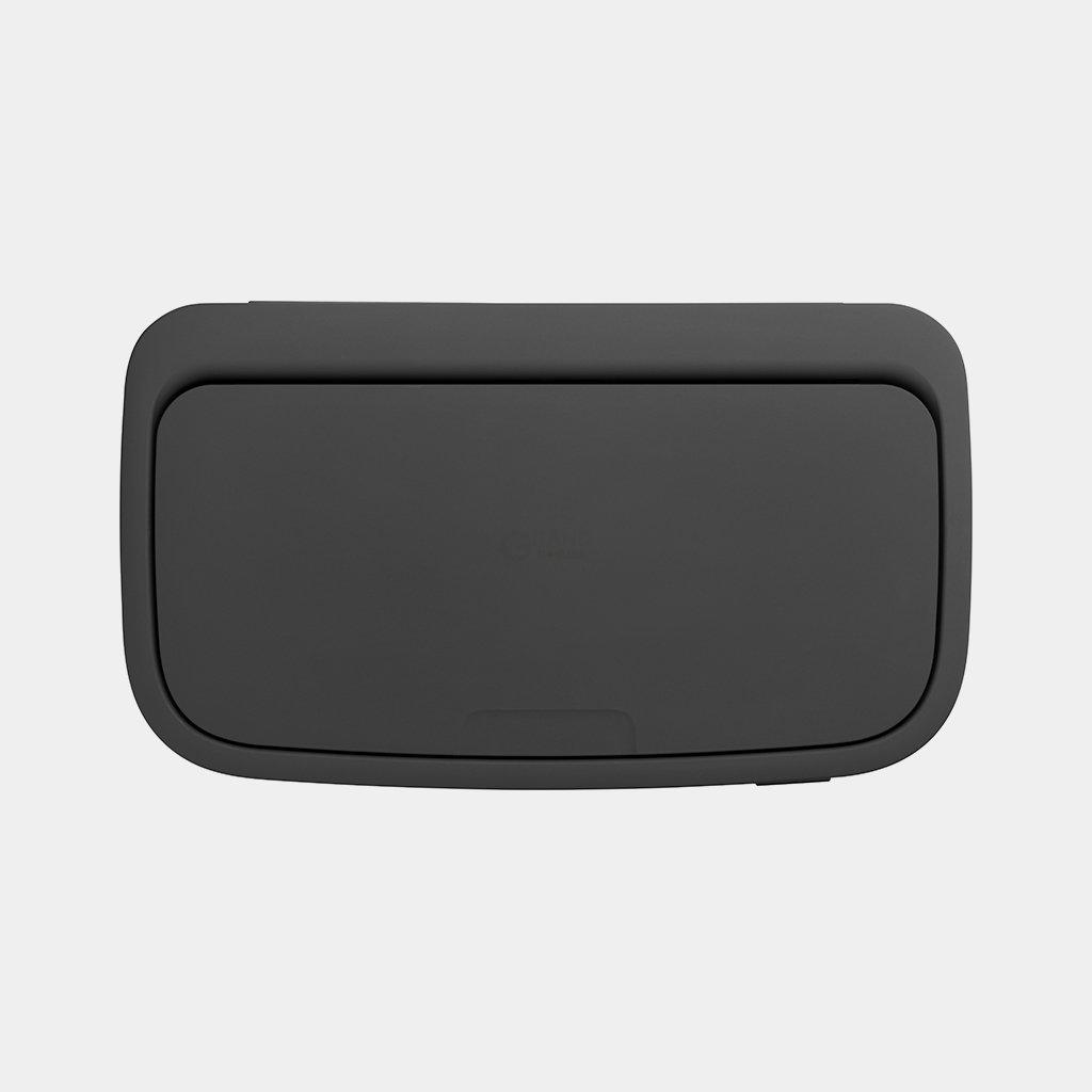 Brabantia Сміттєвий бак 36 л чорний матовий Bo Touch Bin | https://grandposuda.com.ua