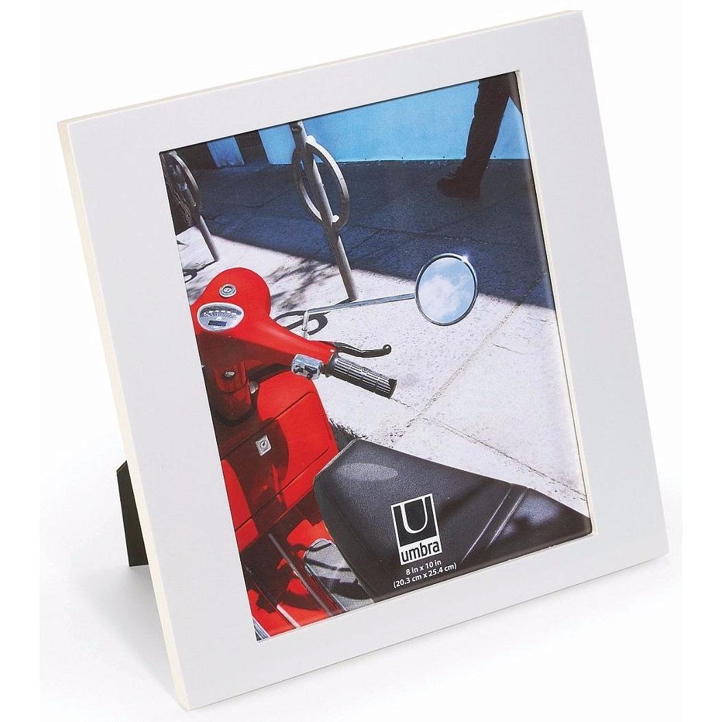 Umbra Фоторамка 24,1x24,1x12,1 см белая Simple Frame | https://grandposuda.com.ua