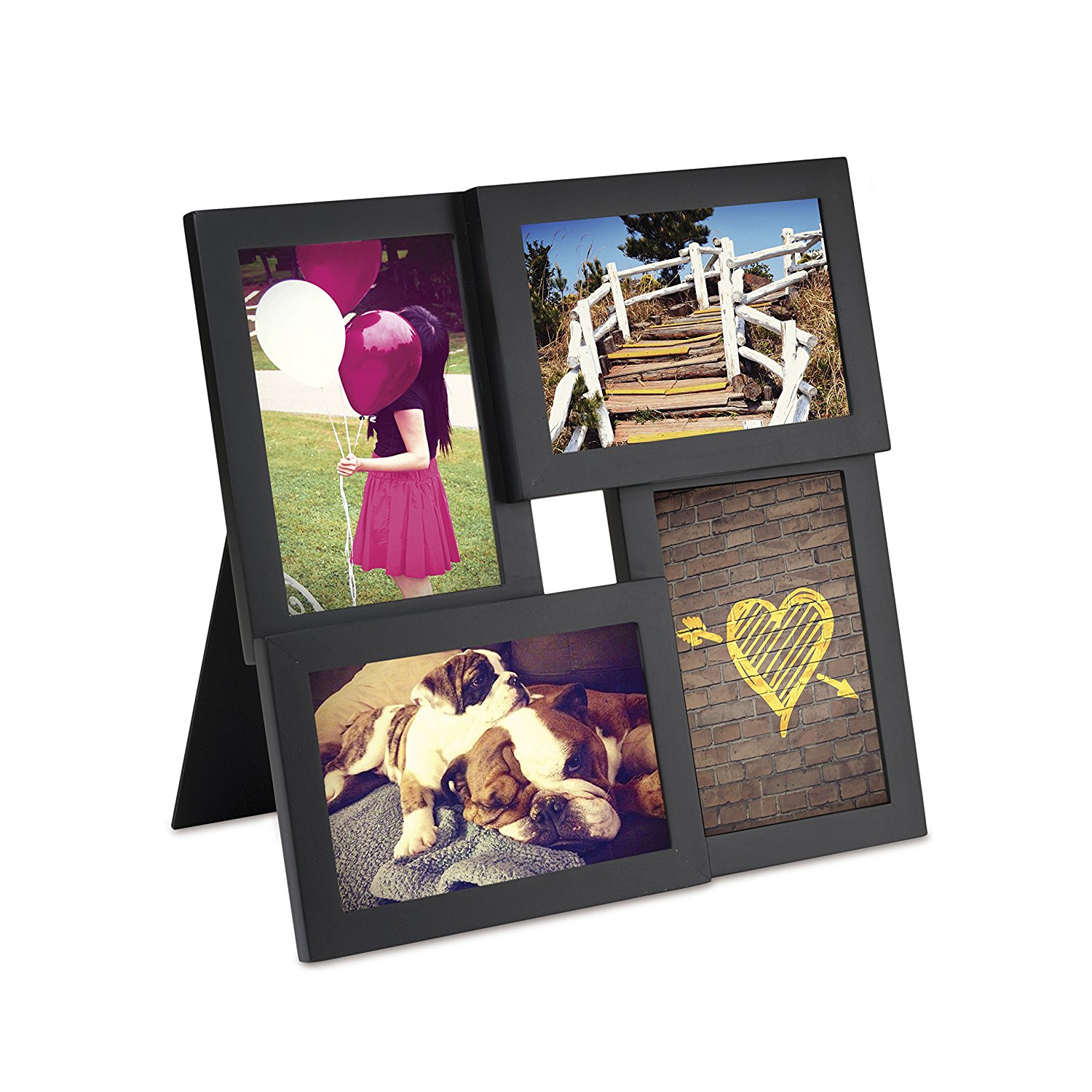 Umbra Фоторамка 28,6x2,5x28,6 см черная Pane Multi Frame | https://grandposuda.com.ua