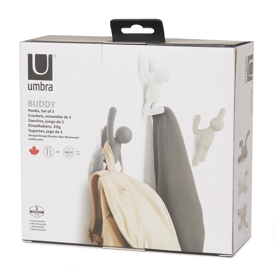 Umbra Набор крючков buddy, 3 шт. | https://grandposuda.com.ua
