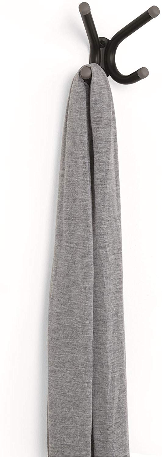 Umbra Вішак 10,5 х 9 х 7 см чорно-сіра Brella Wandgarderobe | https://grandposuda.com.ua