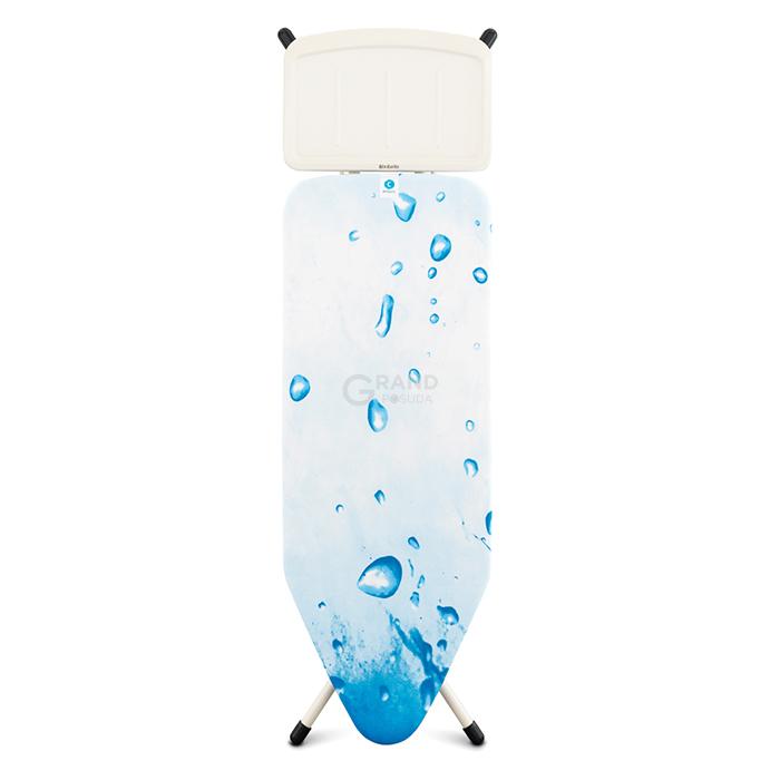 Brabantia Доска со стационарной подставкой для паровой системы 124 x 45 cm (С) - 25 мм Ice Water | https://grandposuda.com.ua