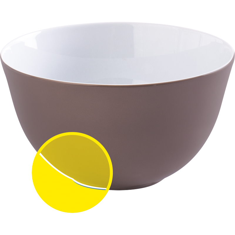 Kahla Пиала / чаша для салата с крышкой 19 см, серая Magic Grip Kitchen | https://grandposuda.com.ua