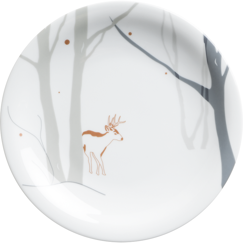 Kahla Тарілка для десерту 21,5 см Update Winters Tale Deer | https://grandposuda.com.ua