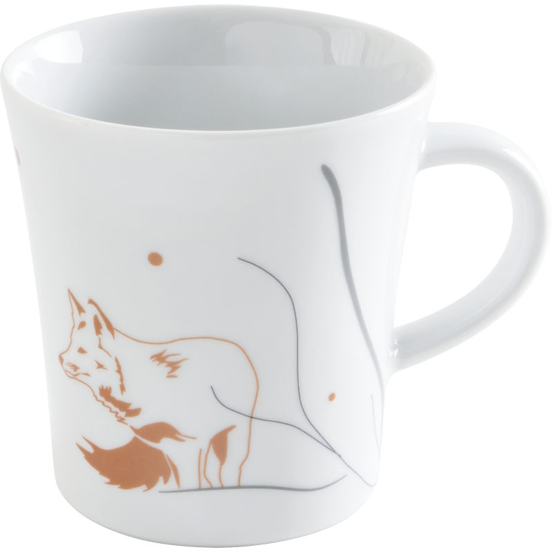 Kahla Кружка 0,30 л Update Winters Tale Fox | https://grandposuda.com.ua