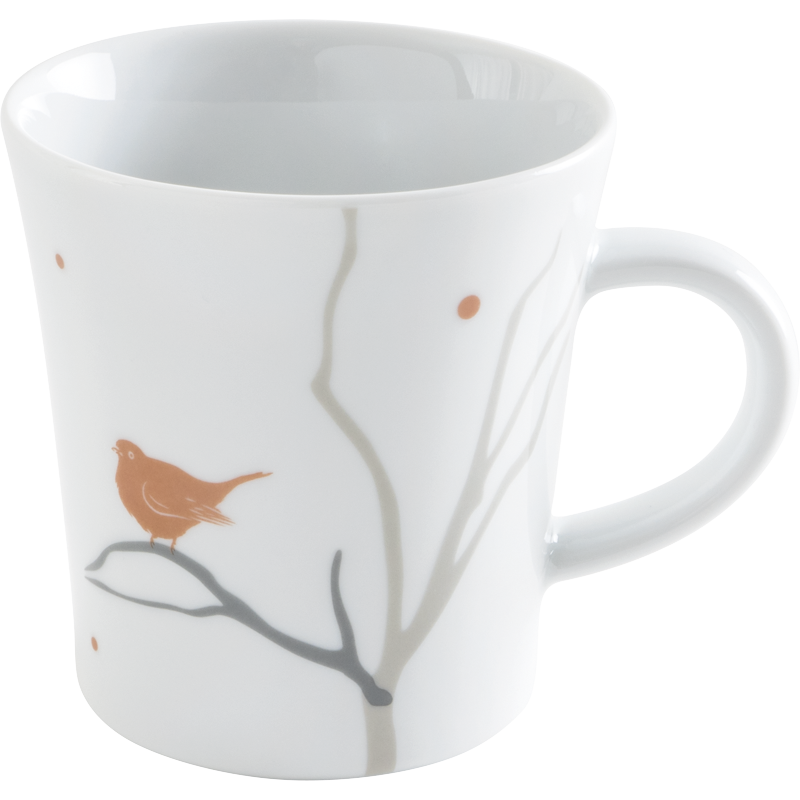Kahla Кружка 0,30 л Update Winters Tale Blackbird | https://grandposuda.com.ua