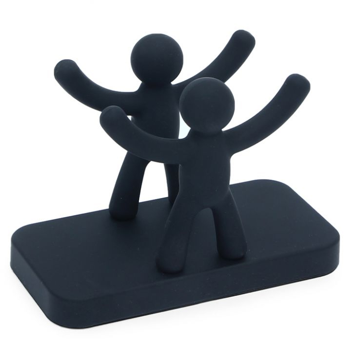 Umbra Салфетница 15,5х11х7,5 см черная Buddy | https://grandposuda.com.ua