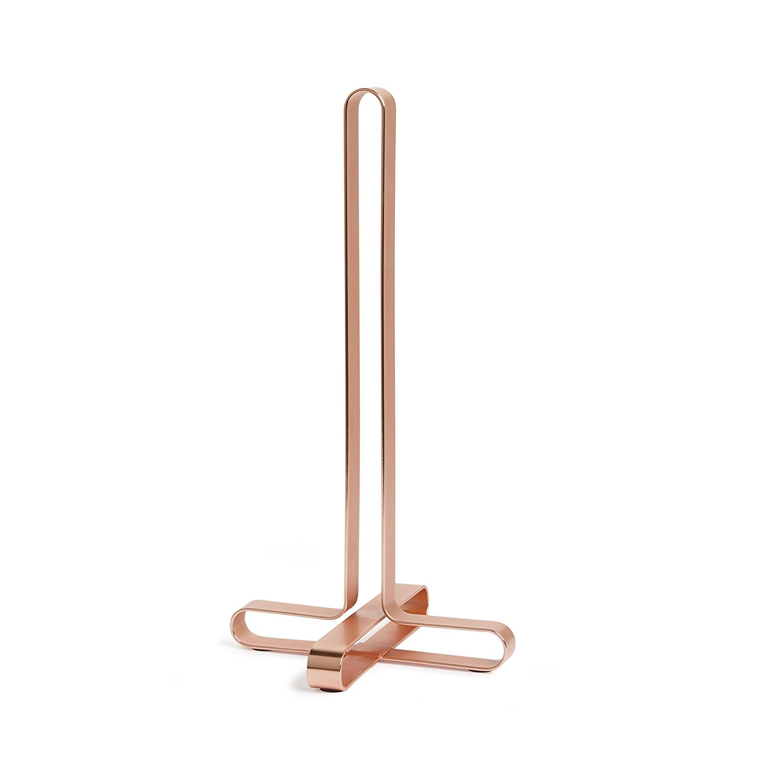 Umbra Держатель для бумажных полотенец 17,1x17,1x33 см медный Pulse Design | https://grandposuda.com.ua
