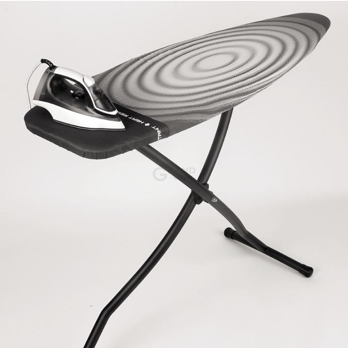 Brabantia Доска с жаропрочной зоной для утюга 135 x 45 cm (D) Titan Oval | https://grandposuda.com.ua