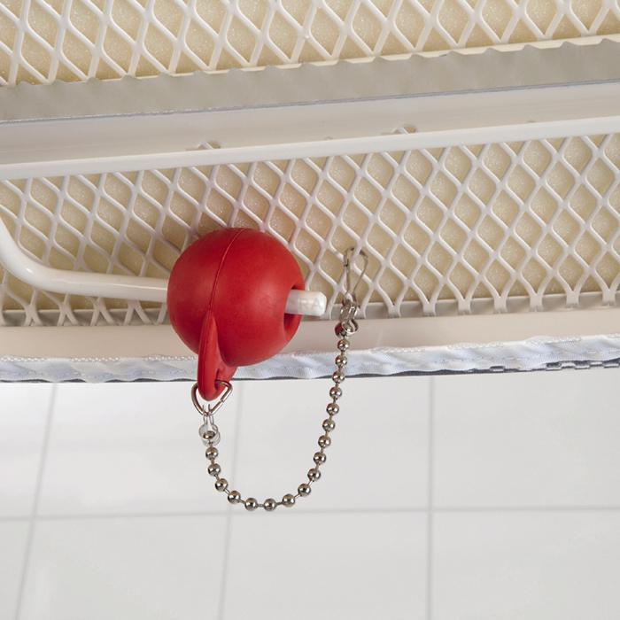 Brabantia Доска с жаропрочной зоной для утюга 135 x 45 cm (D) Titan Oval | https://grandposuda.com.ua