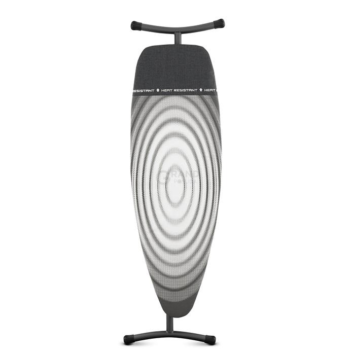 Brabantia Доска с жаропрочной зоной для утюга 135 x 45 cm (D) Titan Oval | https://grandposuda.com.ua