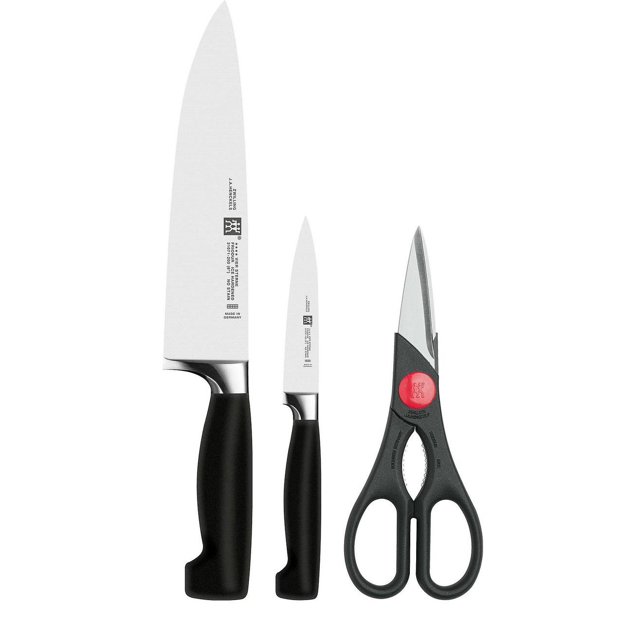 Zwilling Набор ножей 3 предмета Four Star | https://grandposuda.com.ua