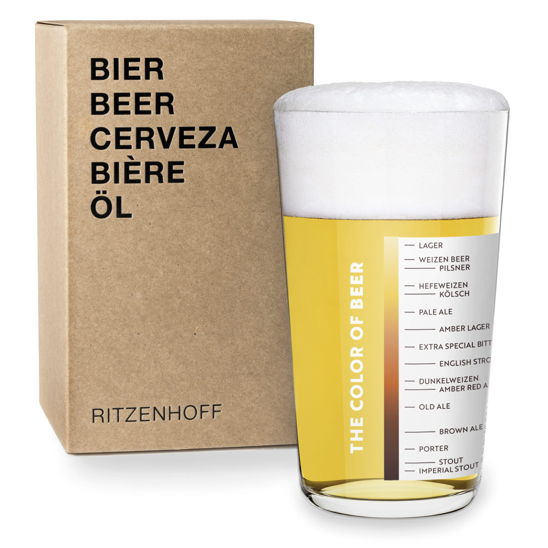 Ritzenhoff Келих для пива American Pint 485 мл Studio Besau Marguerre Next Beer | https://grandposuda.com.ua