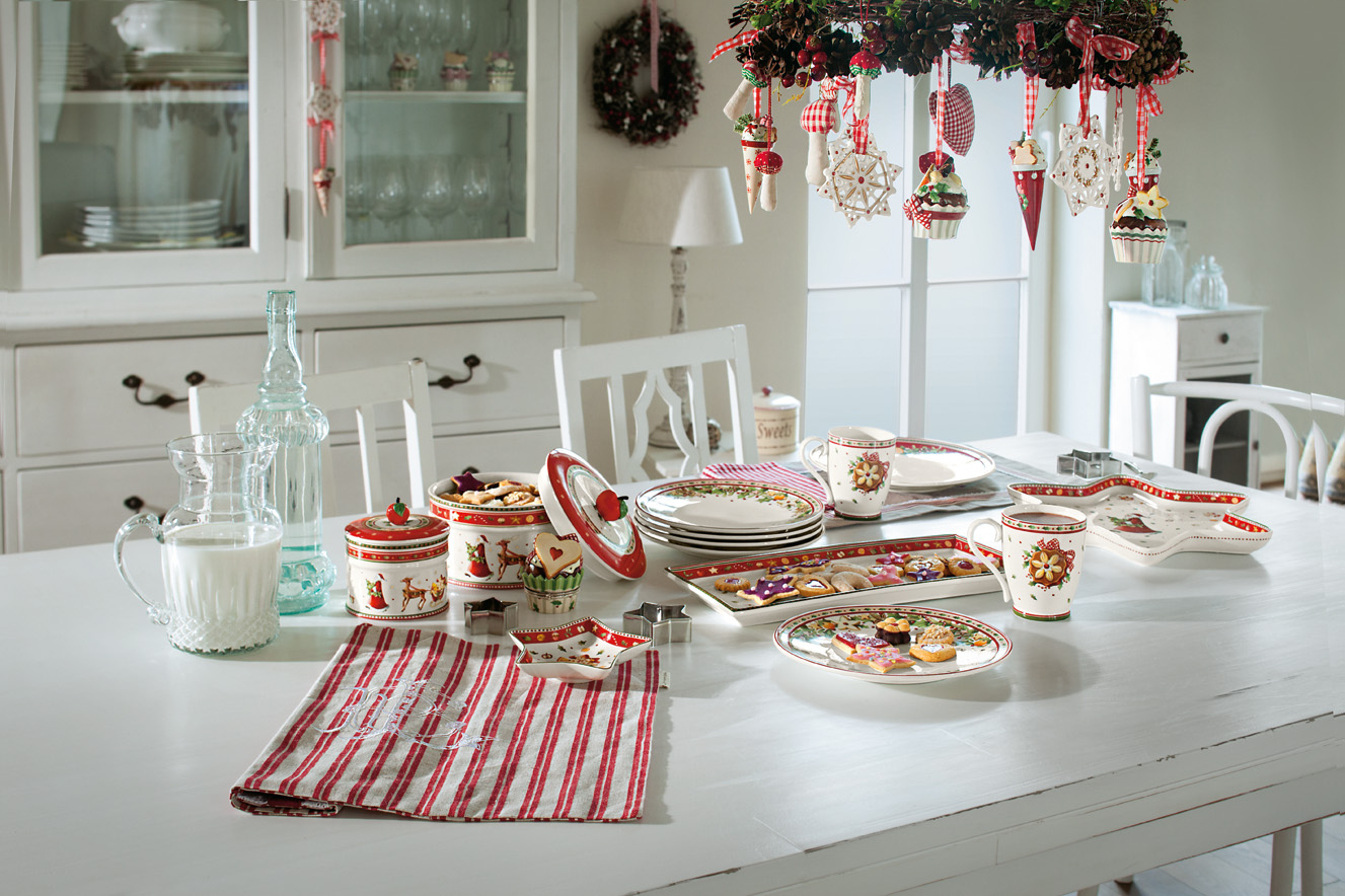 Villeroy & Boch Полотенце кухонное, 50 х 70 см, набор 2 предмета Winter Bakery 2016 | https://grandposuda.com.ua