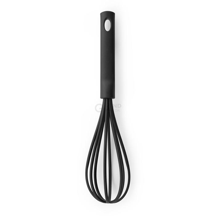 Brabantia Венчик большой 27,6 см черный Basic | https://grandposuda.com.ua