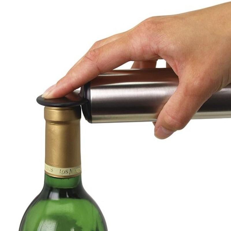 Brabantia Штопор в подарунковій упаковці 17,5х7,4х4,4 см матовий сталевий Classic | https://grandposuda.com.ua