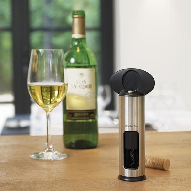 Brabantia Штопор в подарунковій упаковці 17,5х7,4х4,4 см матовий сталевий Classic | https://grandposuda.com.ua