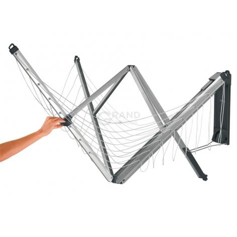 Brabantia Настенная сушилка для белья с чехлом, 24 м навески WallFix | https://grandposuda.com.ua