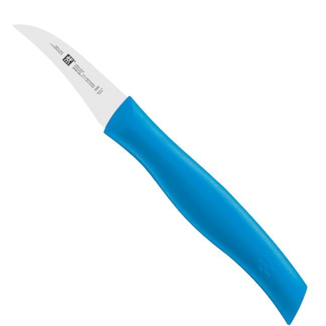Zwilling Ніж для чищення овочів, 6 см блакитний Twin Grip | https://grandposuda.com.ua