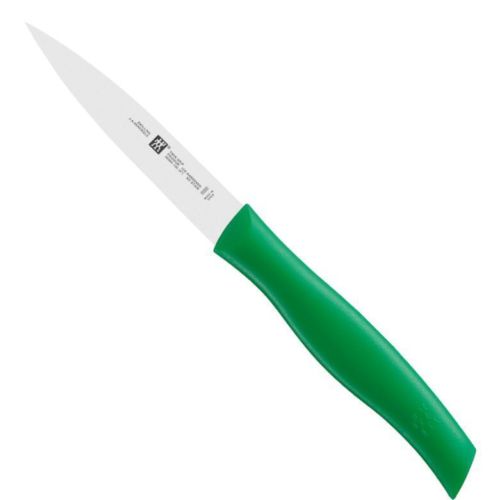 Zwilling Ніж для чищення овочів, 10 см зелений Twin Grip | https://grandposuda.com.ua
