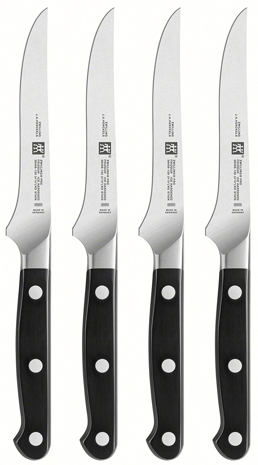 Zwilling Набор ножей для стейка 4 предмета Pro | https://grandposuda.com.ua