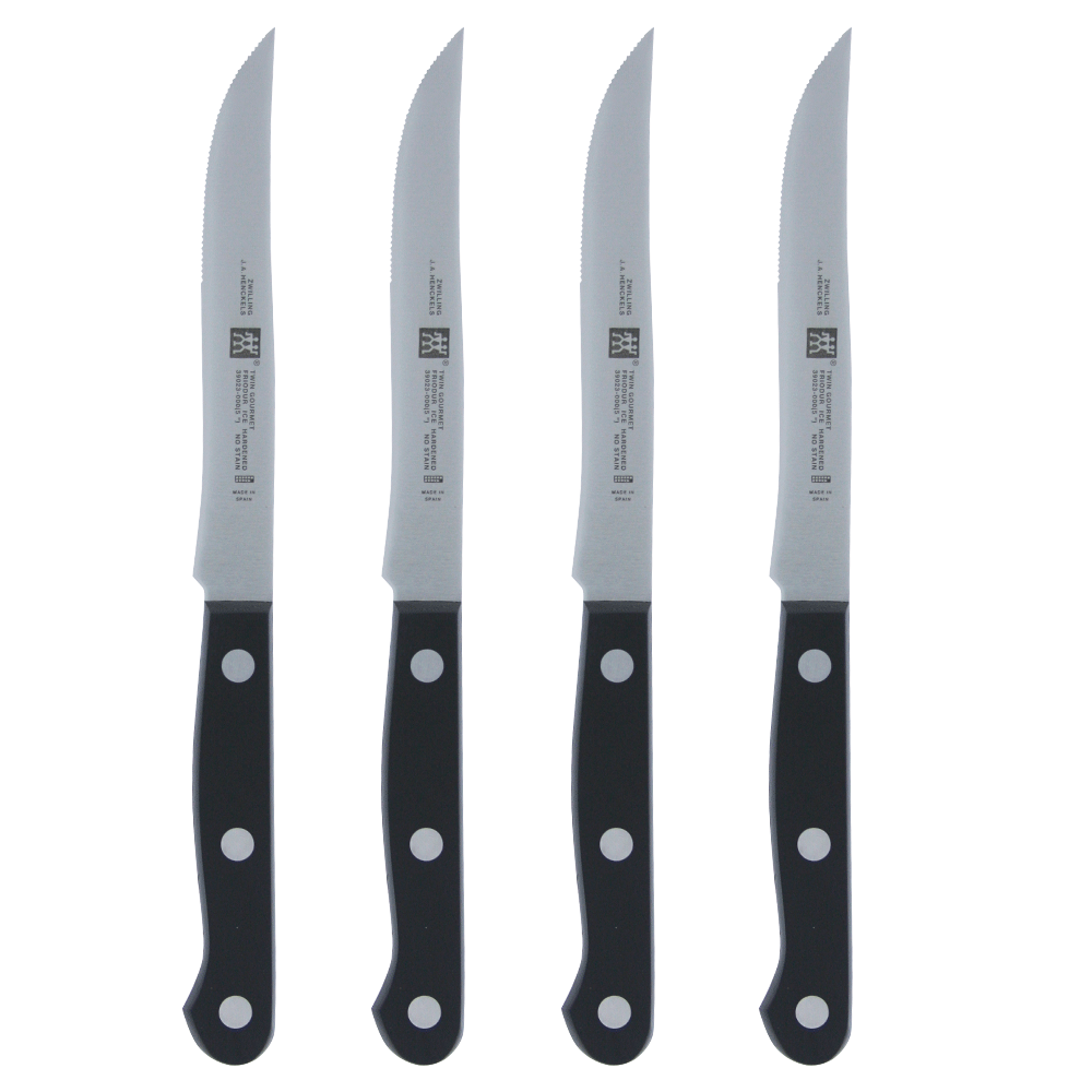Zwilling Набір ножів для стейка 4 предмета Twin Gourmet | https://grandposuda.com.ua