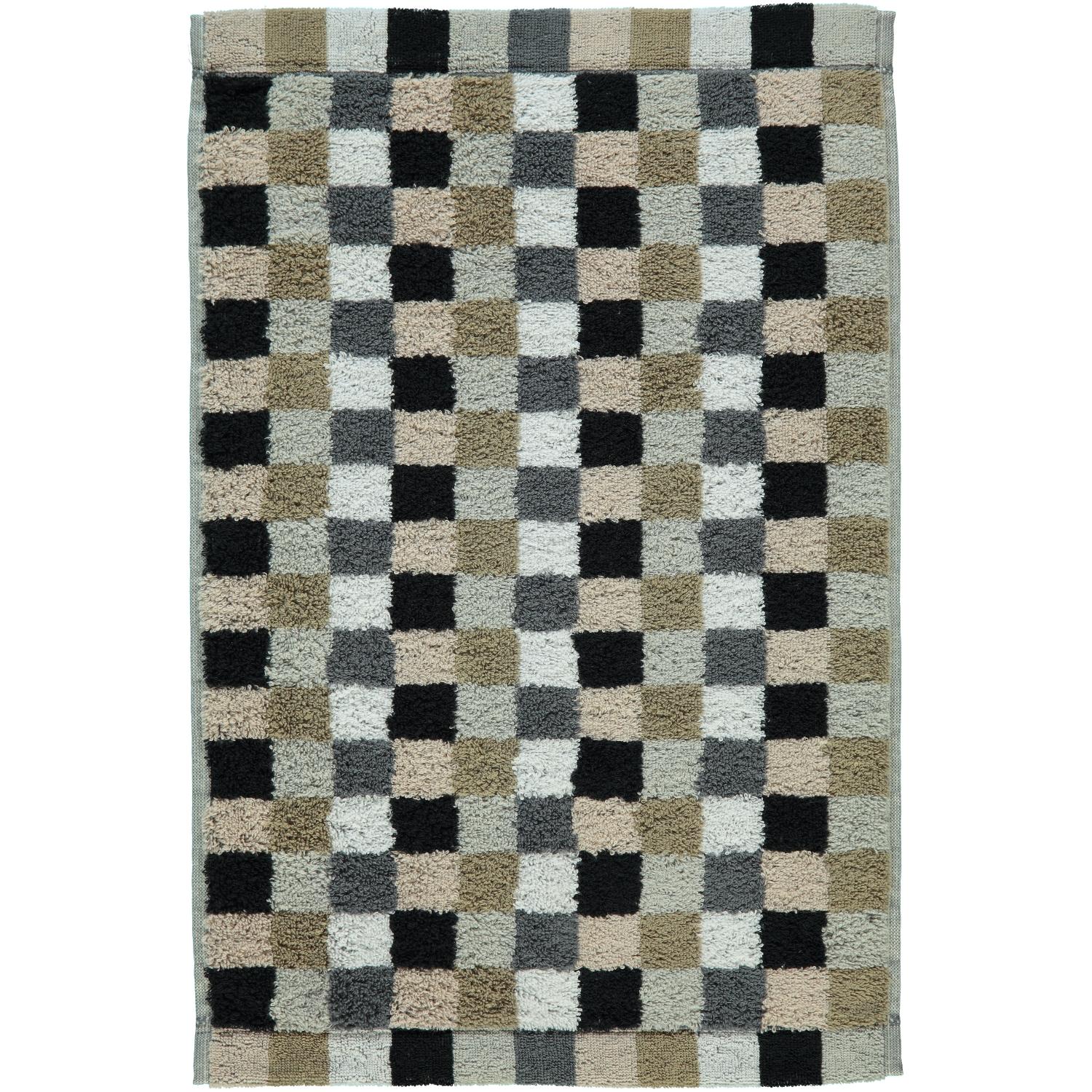Рушник гостьовий 30 х 50 см Kiesel Karo Lifestyle Cawo | https://grandposuda.com.ua