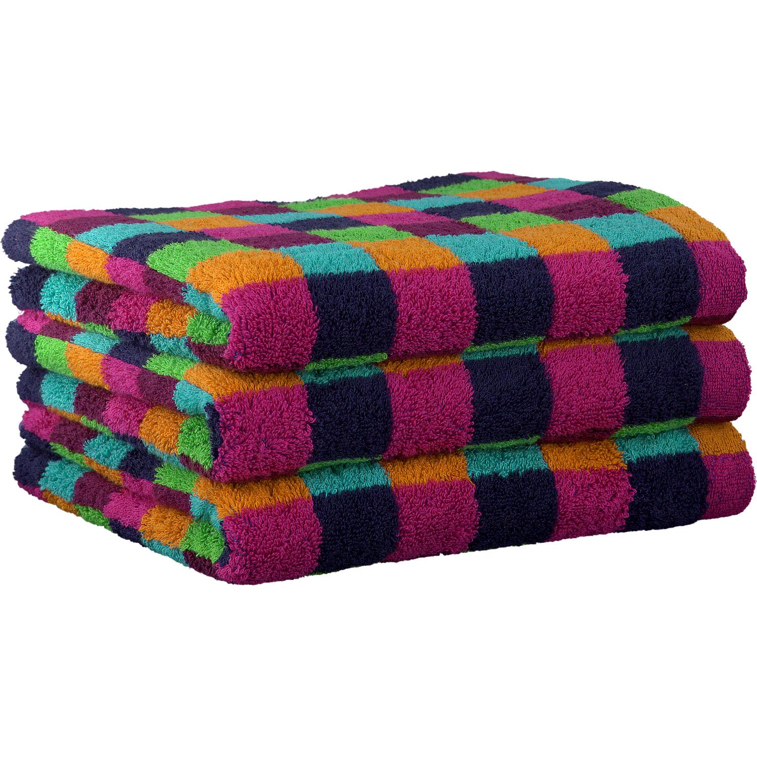Мочалка-рукавиця 16 х 22 см Multicolor Karo Lifestyle Cawo | https://grandposuda.com.ua