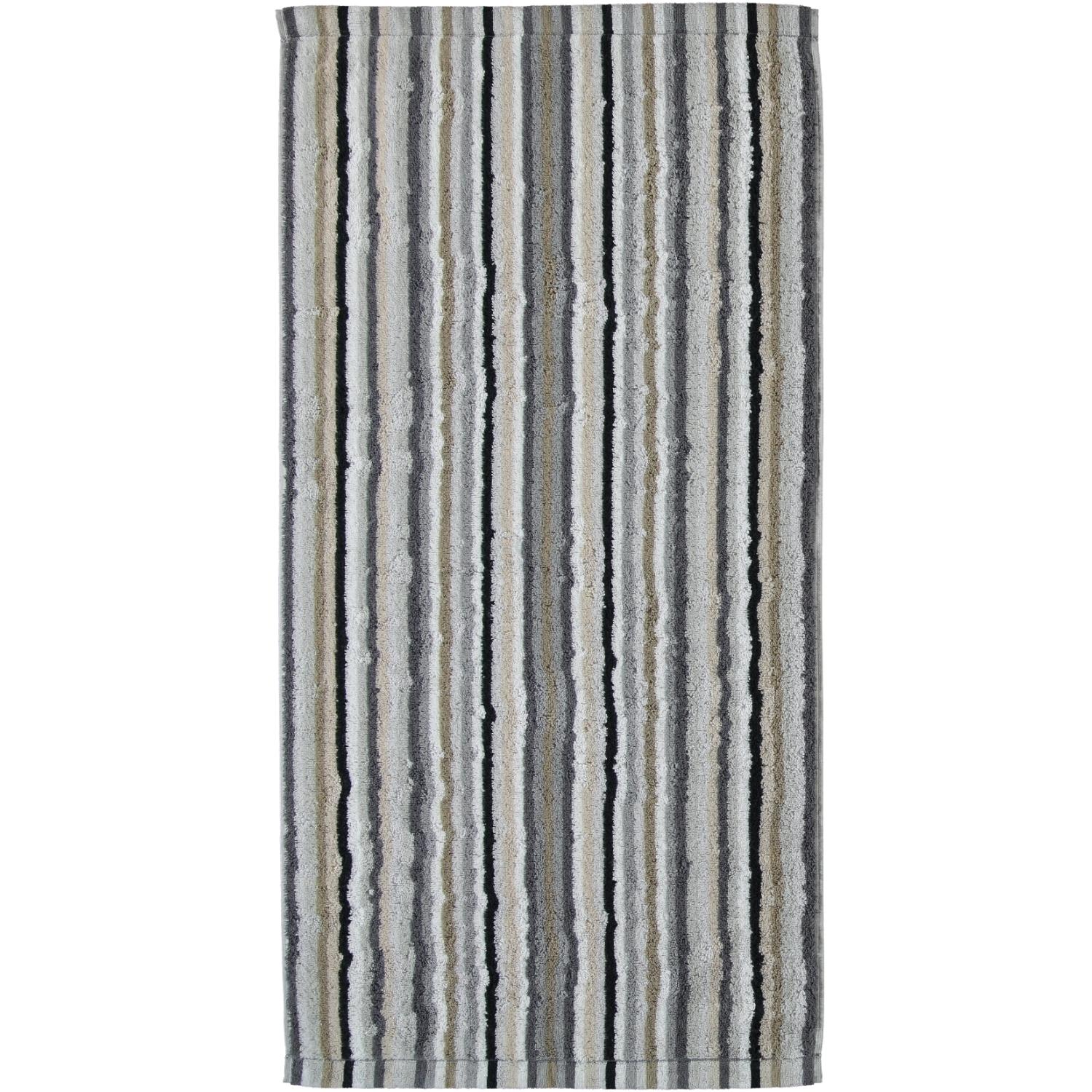Рушник для рук 50 х 100 см Kiesel Stripes Lifestyle Cawo | https://grandposuda.com.ua