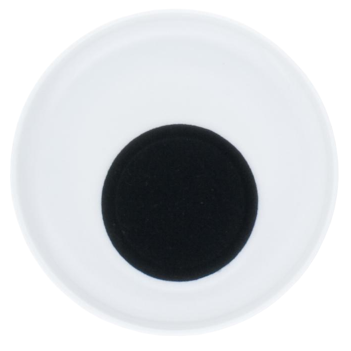 Kahla Блюдце к чашке для капучино 16 см Touch! Velvety Black | https://grandposuda.com.ua