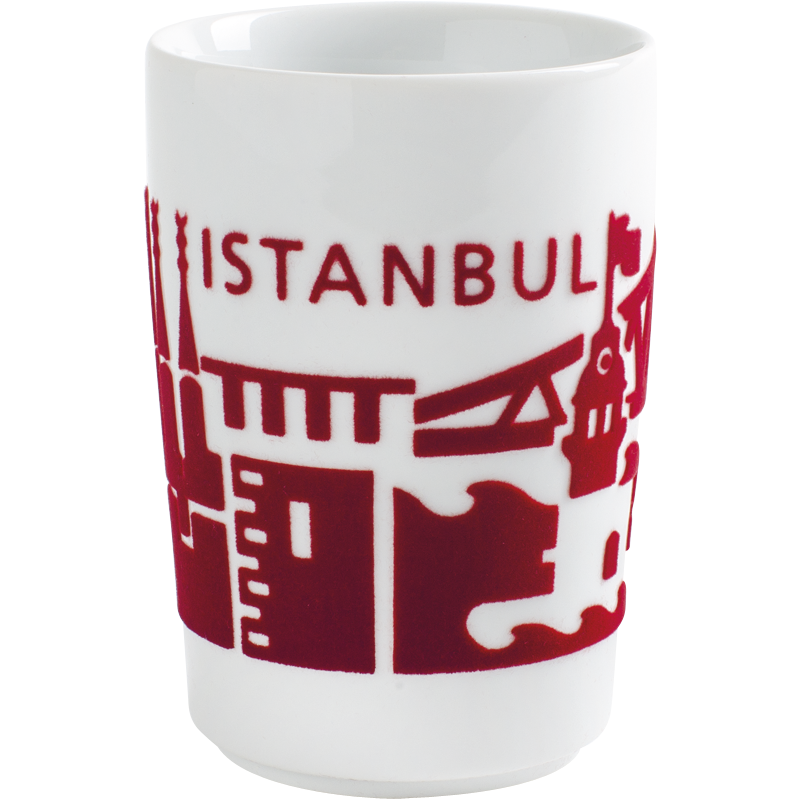 Kahla Кружка 0,35 л Touch! Skyline Istanbul red Kahla Кружка 0,35 л Touch! Skyline Istanbul red | https://grandposuda.com.ua