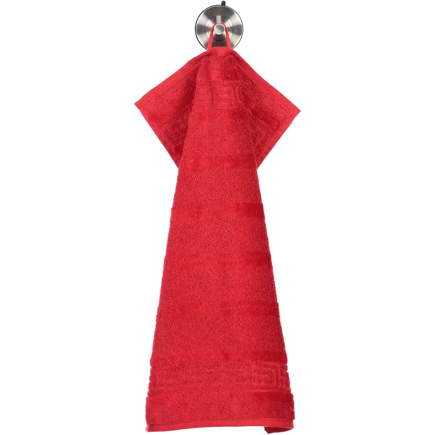 Рушник гостьовий 30 х 50 см Rot Noblesse Cawo | https://grandposuda.com.ua