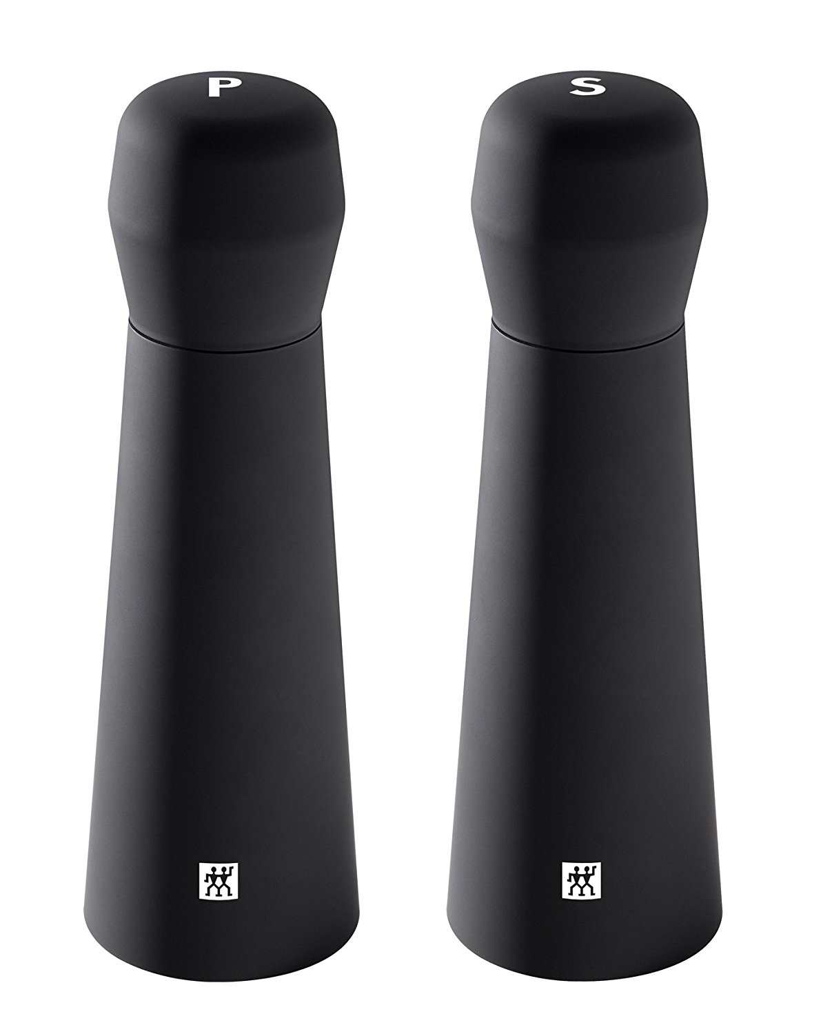 Zwilling Млин для солі / перцю 19 см набір 2 предмета чорний Spices | https://grandposuda.com.ua