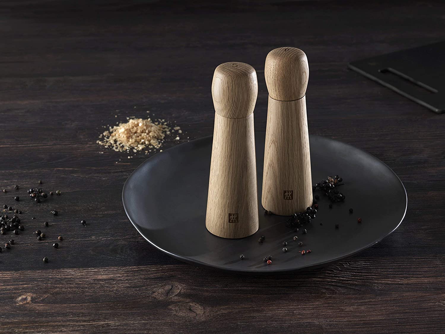 Zwilling Мельница для соли 19 см коричневая Spices | https://grandposuda.com.ua
