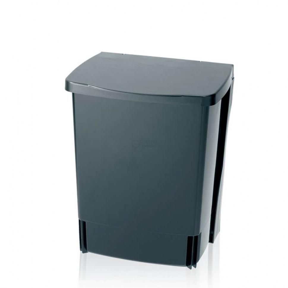 Brabantia Вбудований сміттєвий бак прямокутний чорний 10 л Built in Bin | https://grandposuda.com.ua