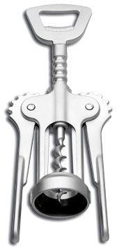 Zwilling Штопор двухрычажный никелированный 7х20 см Sommelier | https://grandposuda.com.ua