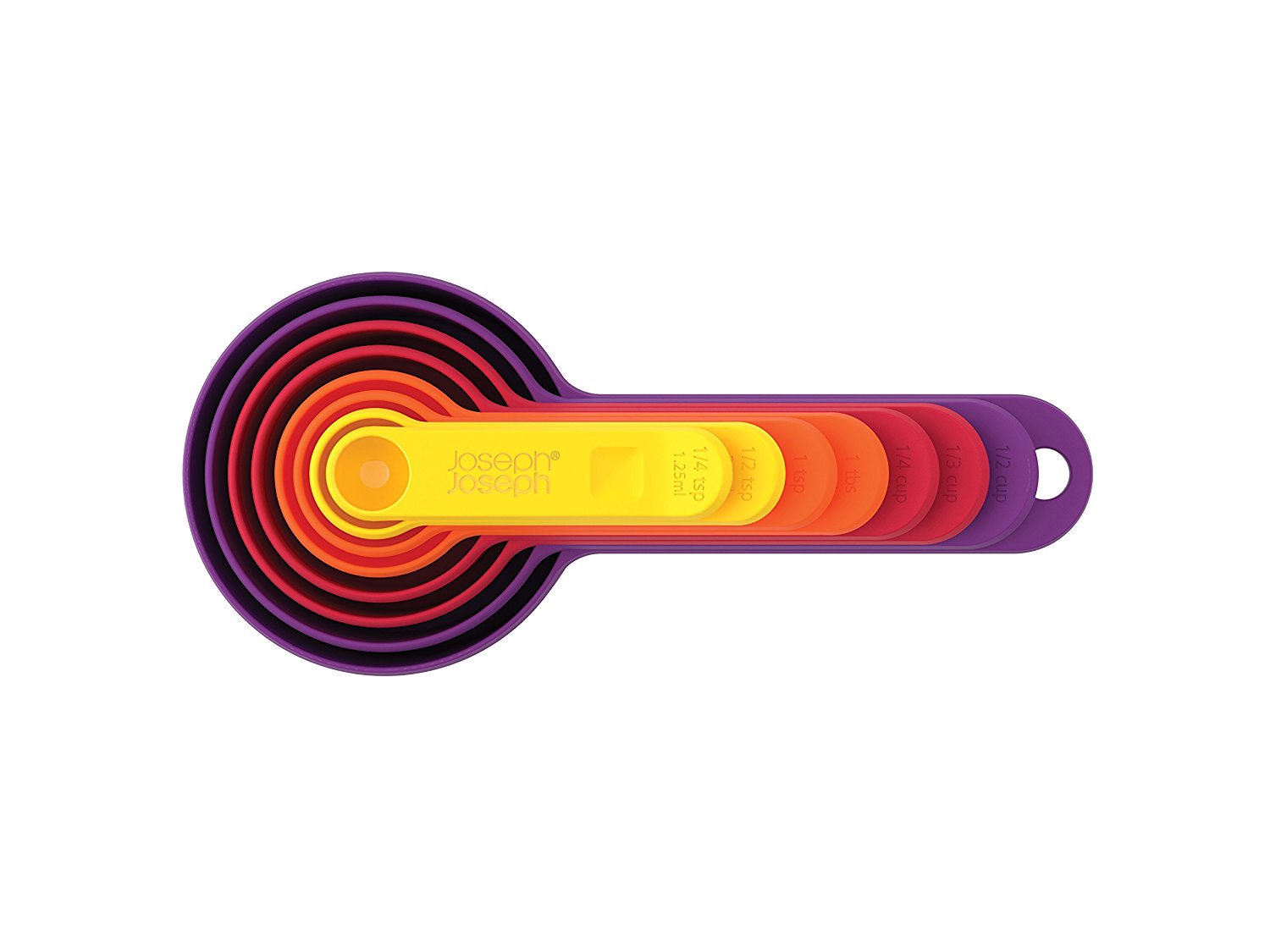 Joseph Joseph Мірні стаканчики 8 предметів Multicolor Nest Measure | https://grandposuda.com.ua