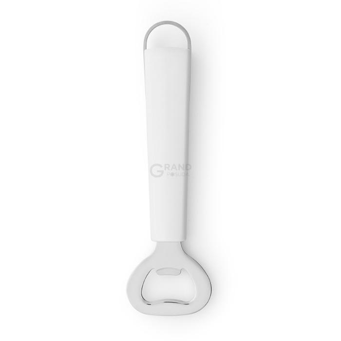 Brabantia Відкривачка для пляшок 16,2 см біла Essential | https://grandposuda.com.ua