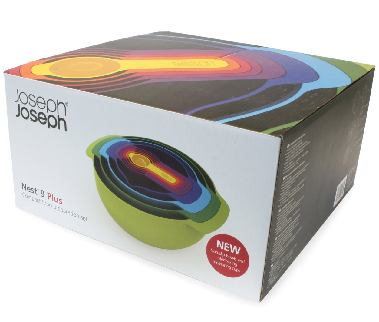 Joseph Joseph Набір мисок 9 предметів Nest Plus Multicolor | https://grandposuda.com.ua