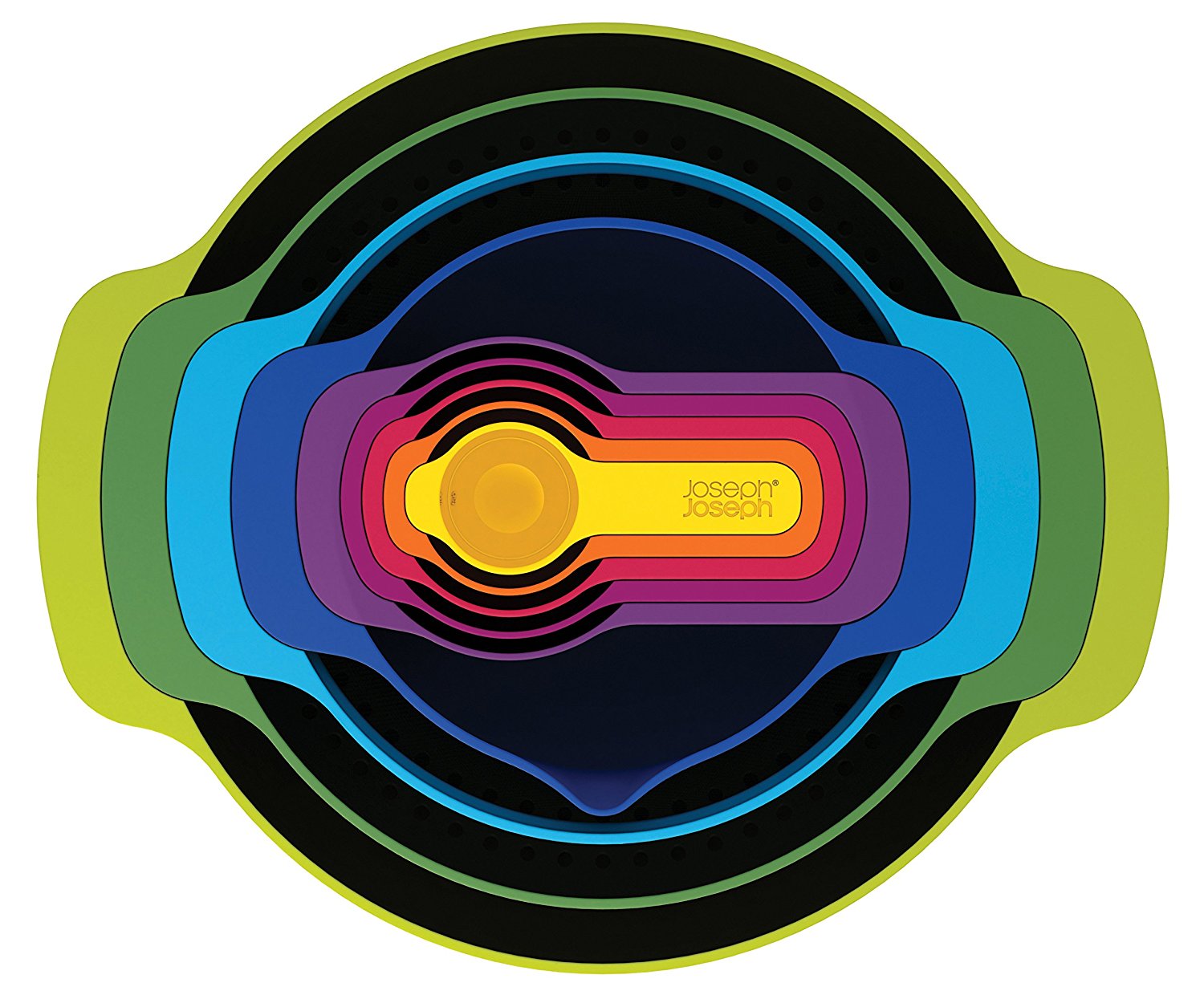 Joseph Joseph Набір мисок 9 предметів Nest Plus Multicolor | https://grandposuda.com.ua