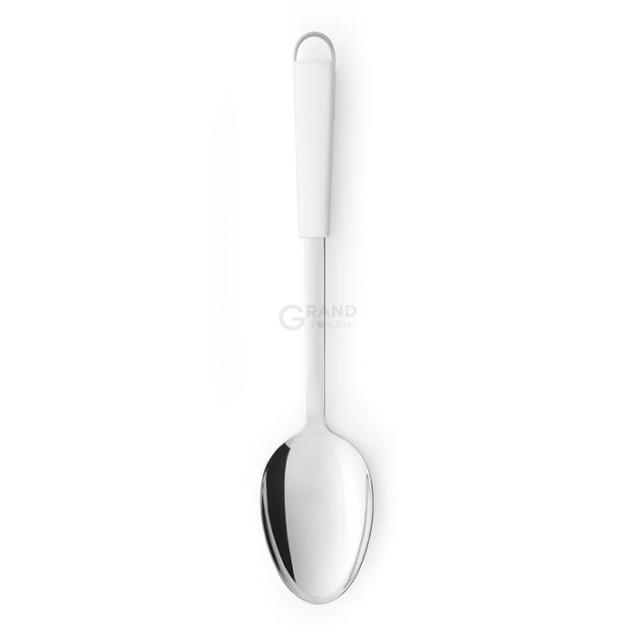 Brabantia Ложка кухарська 33,8 см біла Essential | https://grandposuda.com.ua