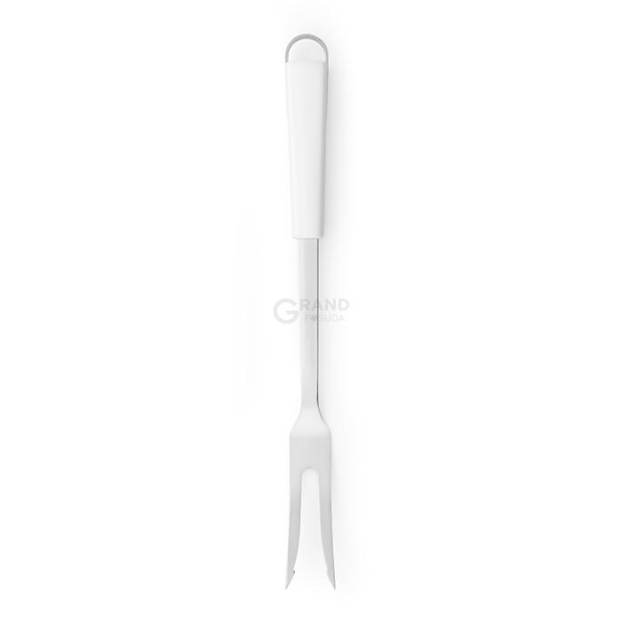 Brabantia Вилка для мяса 34 см белая Essential | https://grandposuda.com.ua