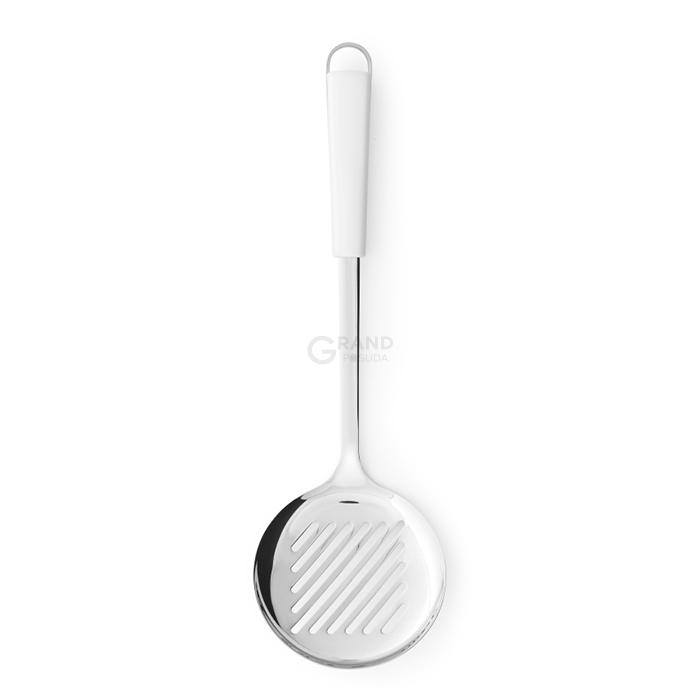 Brabantia Шумовка 35,3 см белый Essential | https://grandposuda.com.ua